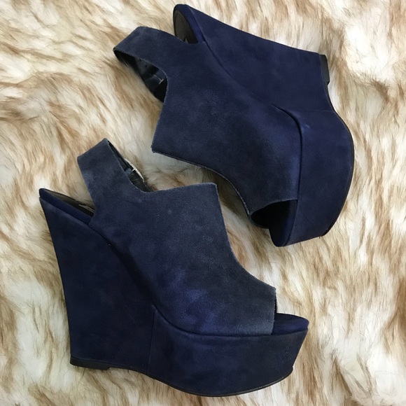 Steve Madden suede wedge - Picture 7 of 7